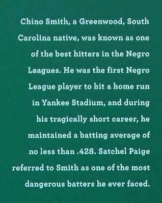Chino Smith Marker image. Click for full size.