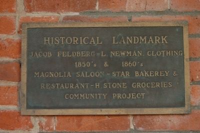 Jacob Feldberg – L. Newman, Clothing Marker. Click for full size. Jacob Feldberg – L. Newman, Clothing Marker image. Click for full size.