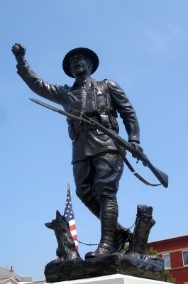 "Spirit of the American Doughboy" Statue image. Click for full size.
