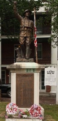 The Spirit of the American Doughboy Marker. Click for full size. The Spirit of the American Doughboy Marker image. Click for full size.