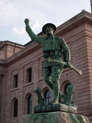 "Spirit of the American Doughboy". Click for full size. "Spirit of the American Doughboy" image. Click for full size.