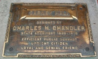 Original Carney Hall Marker image. Click for full size.