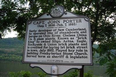 Capt. John Porter Marker. Click for full size. Capt. John Porter Marker image. Click for full size.