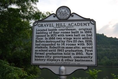 Gravel Hill Academy Marker image. Click for full size.