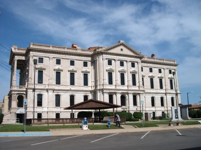 East Side - - The Grant County Courthouse - Marion, Indiana. Click for full size. East Side - - The Grant County Courthouse - Marion, Indiana image. Click for full size.