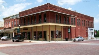 C. F. Drake Building and Marker image. Click for full size.