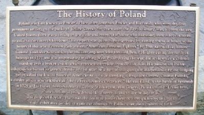 The History of Poland Marker image. Click for full size.