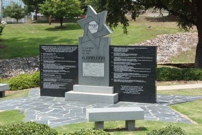 The Columbia Holocaust Memorial Monument image. Click for full size.