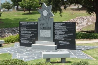 The Columbia Holocaust Memorial Monument. Click for full size. The Columbia Holocaust Memorial Monument image. Click for full size.
