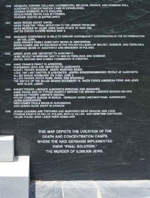 The Columbia Holocaust Memorial Monument right panel image. Click for full size.