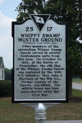 Whippy Swamp Muster Ground Marker image. Click for full size.