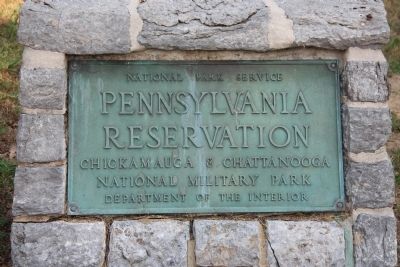 Pennsylvania Reservation Marker. Click for full size. Pennsylvania Reservation Marker image. Click for full size.