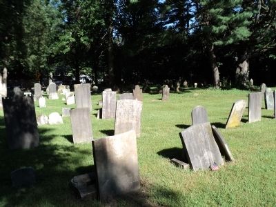 Graves in the Old Clarkstown Reformed Church Cemetery image. Click for full size.