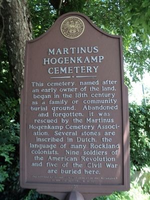 Martinus Hogenkamp Cemetery Marker image. Click for full size.