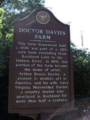 Doctor Davies Farm Marker image. Click for full size.