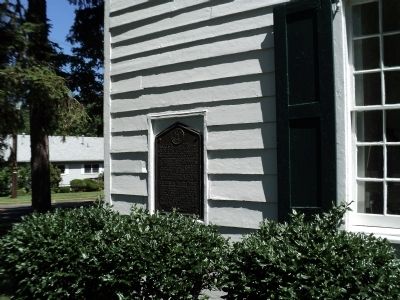 The English Meeting House Marker. Click for full size. The English Meeting House Marker image. Click for full size.