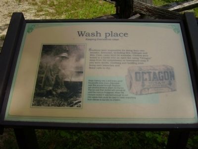 Wash Place Marker. Click for full size. Wash Place Marker image. Click for full size.