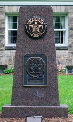 Four Heroic Chaplains Memorial. Click for full size. Four Heroic Chaplains Memorial image. Click for full size.