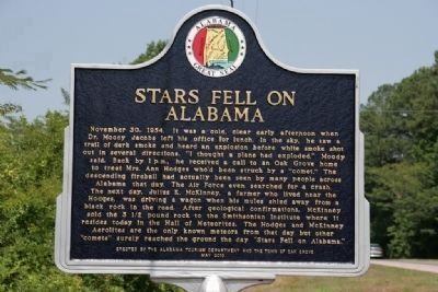 Stars Fell On Alabama Marker image. Click for full size.