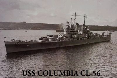 USS Columbia CL-56 Memorial image. Click for full size.