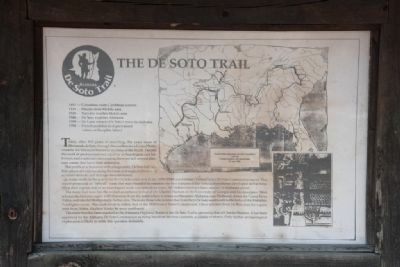 The De Soto Trail Marker image. Click for full size.