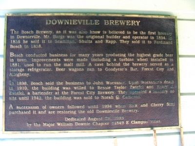 Downieville Brewery Marker image. Click for full size.