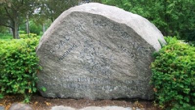 Road of Remembrance Marker. Click for full size. Road of Remembrance Marker image. Click for full size.