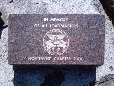 Loadmasters Memorial Marker image. Click for full size.