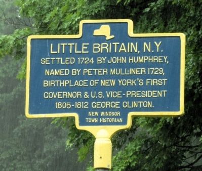 Little Britain, N.Y. Marker image. Click for full size.