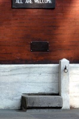 The carriage block and hitching post. Click for full size. The carriage block and hitching post image. Click for full size.