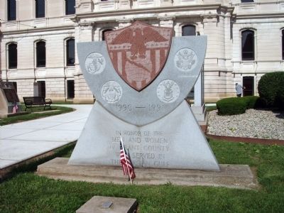 Front Side - - Persian Gulf Veterans Memorial Marker. Click for full size. Front Side - - Persian Gulf Veterans Memorial Marker image. Click for full size.
