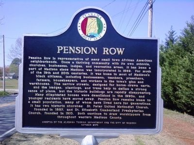 Pension Row Marker image. Click for full size.