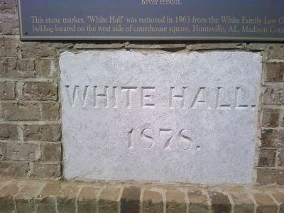 White Hall Marker. Click for full size. White Hall Marker image. Click for full size.