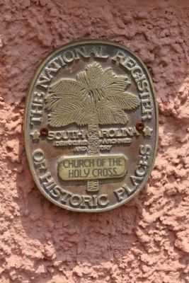Church of the Holy Cross Marker. Click for full size. Church of the Holy Cross Marker image. Click for full size.