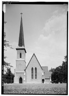 Church of the Holy Cross Stateburg West (front) Facade. Click for full size. Church of the Holy Cross Stateburg West (front) Facade image. Click for full size.