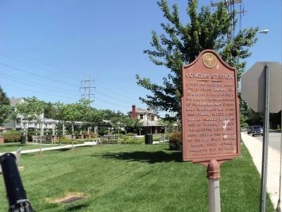 Congers Station Marker. Click for full size. Congers Station Marker image. Click for full size.