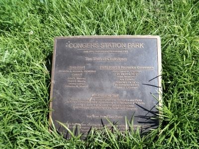Congers Station Park. Click for full size. Congers Station Park image. Click for full size.