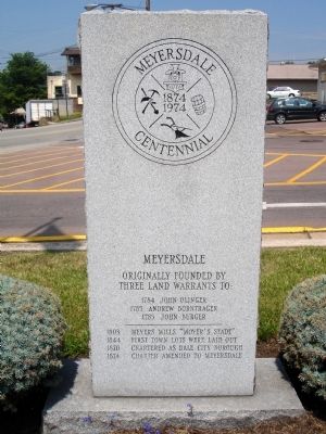 Meyersdale Centennial Marker image. Click for full size.