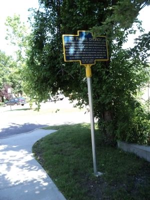 Marker on Lake Road image. Click for full size.