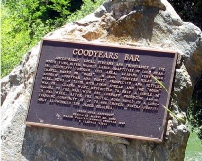 Goodyears Bar Marker image. Click for full size.