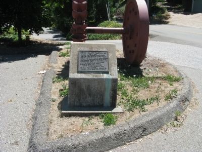 Nevada County Traction Co. Marker. Click for full size. Nevada County Traction Co. Marker image. Click for full size.