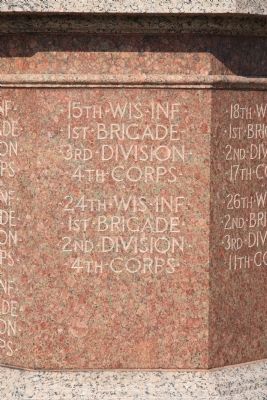Wisconsin Monument. Click for full size. Wisconsin Monument image. Click for full size.