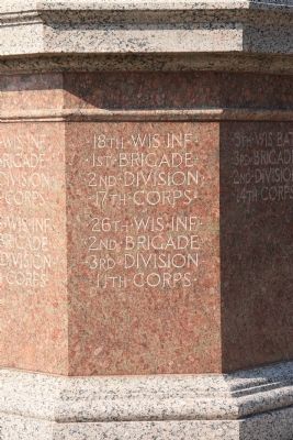Wisconsin Monument. Click for full size. Wisconsin Monument image. Click for full size.