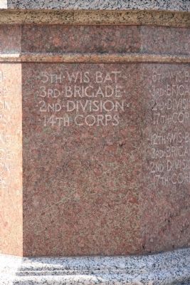 Wisconsin Monument. Click for full size. Wisconsin Monument image. Click for full size.