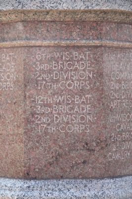 Wisconsin Monument. Click for full size. Wisconsin Monument image. Click for full size.
