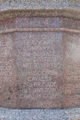 Wisconsin Monument. Click for full size. Wisconsin Monument image. Click for full size.