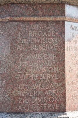 Wisconsin Monument. Click for full size. Wisconsin Monument image. Click for full size.