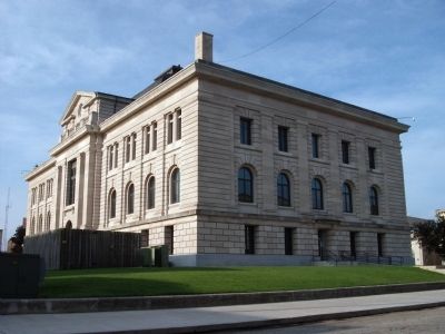 North/East Corner - - Miami County Courthouse. Click for full size. North/East Corner - - Miami County Courthouse image. Click for full size.