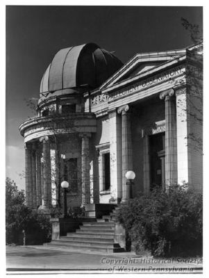 The Allegheny Observatory in Riverview Park image. Click for full size.