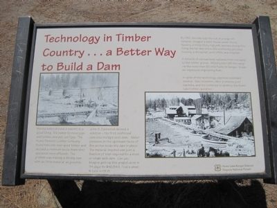 Technology in Timber County... Marker image. Click for full size.